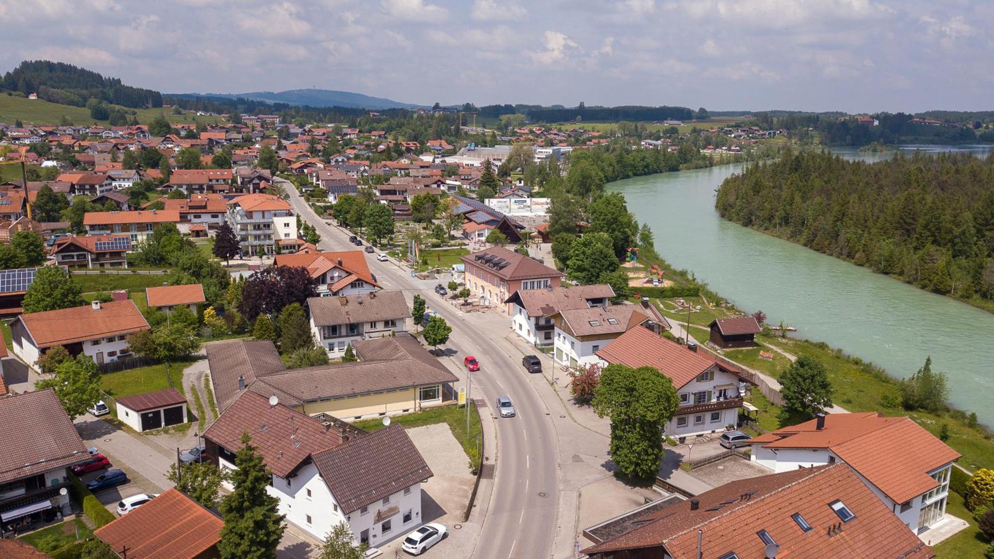 Freundliche Ferienwohnung Allgaeu Am See Munich Castle Lechbruck am See Zewnętrze zdjęcie